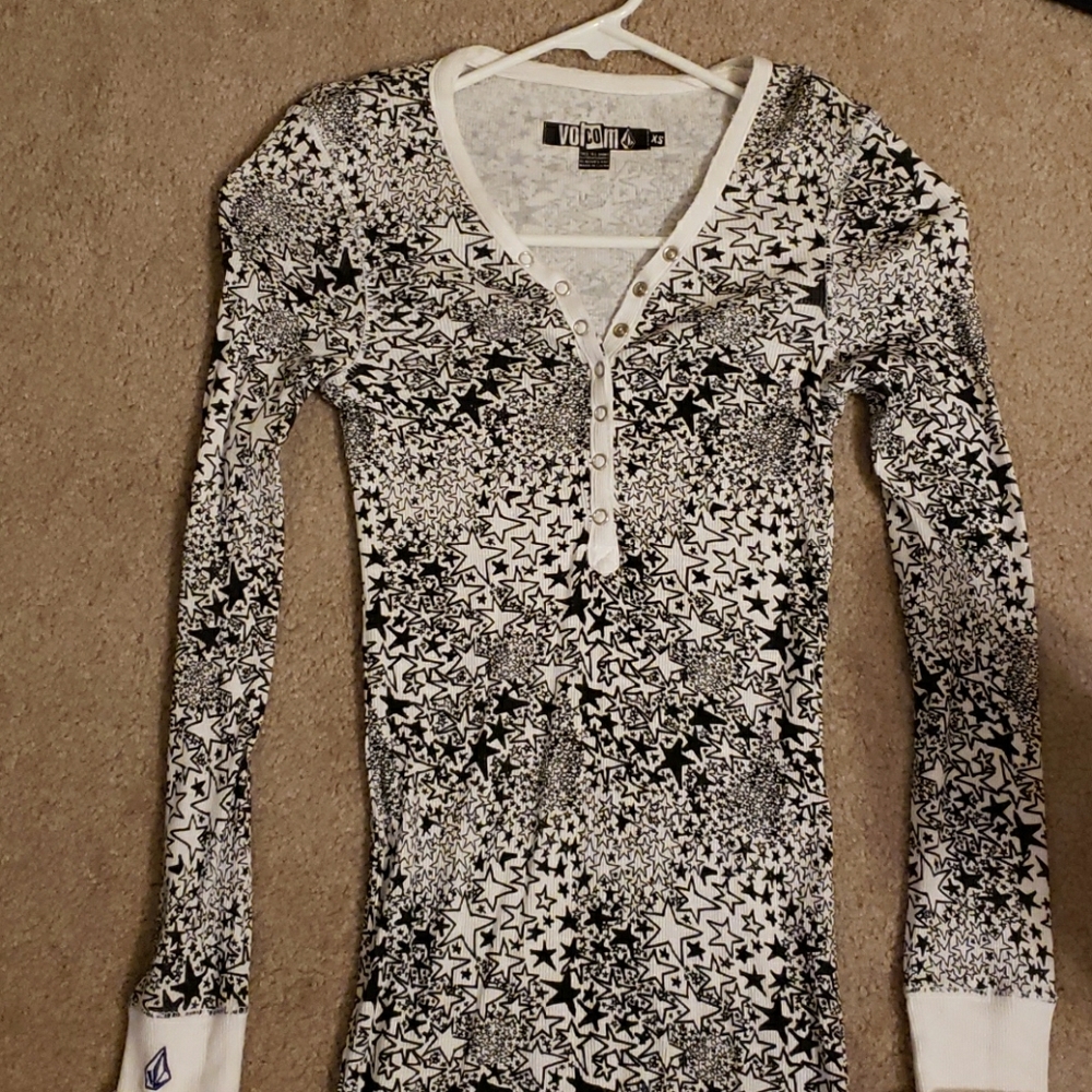 Long Sleeve Volcom Stars Shirt